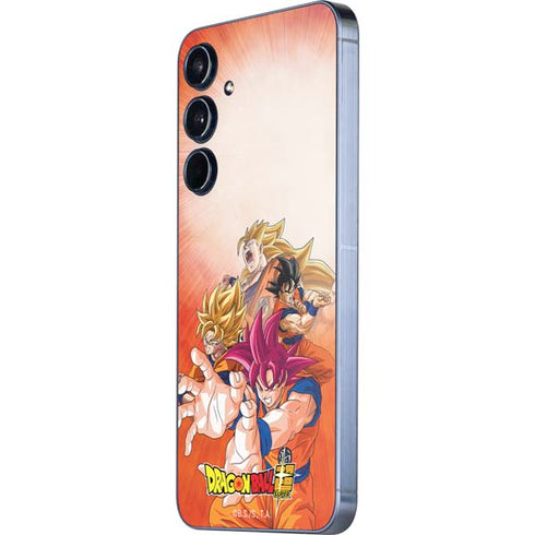 Dragon Ball Super Goku Evolution Galaxy A36 5G Skin